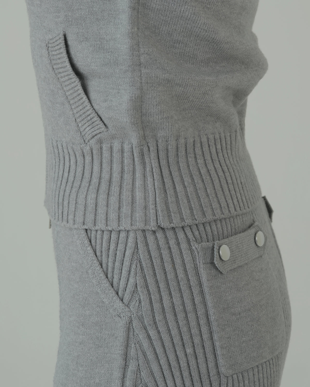 Clarté Knit Jacket
(GRAY)