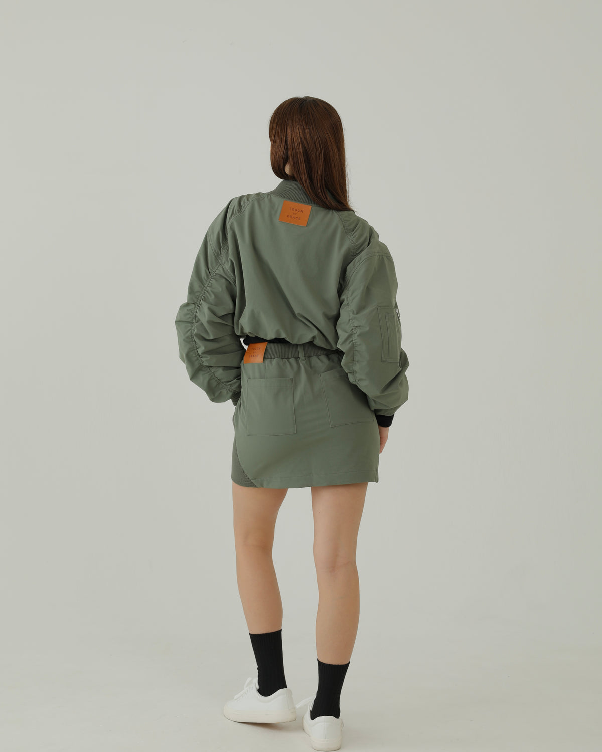 Bise Utility Skirt (KHAKI)