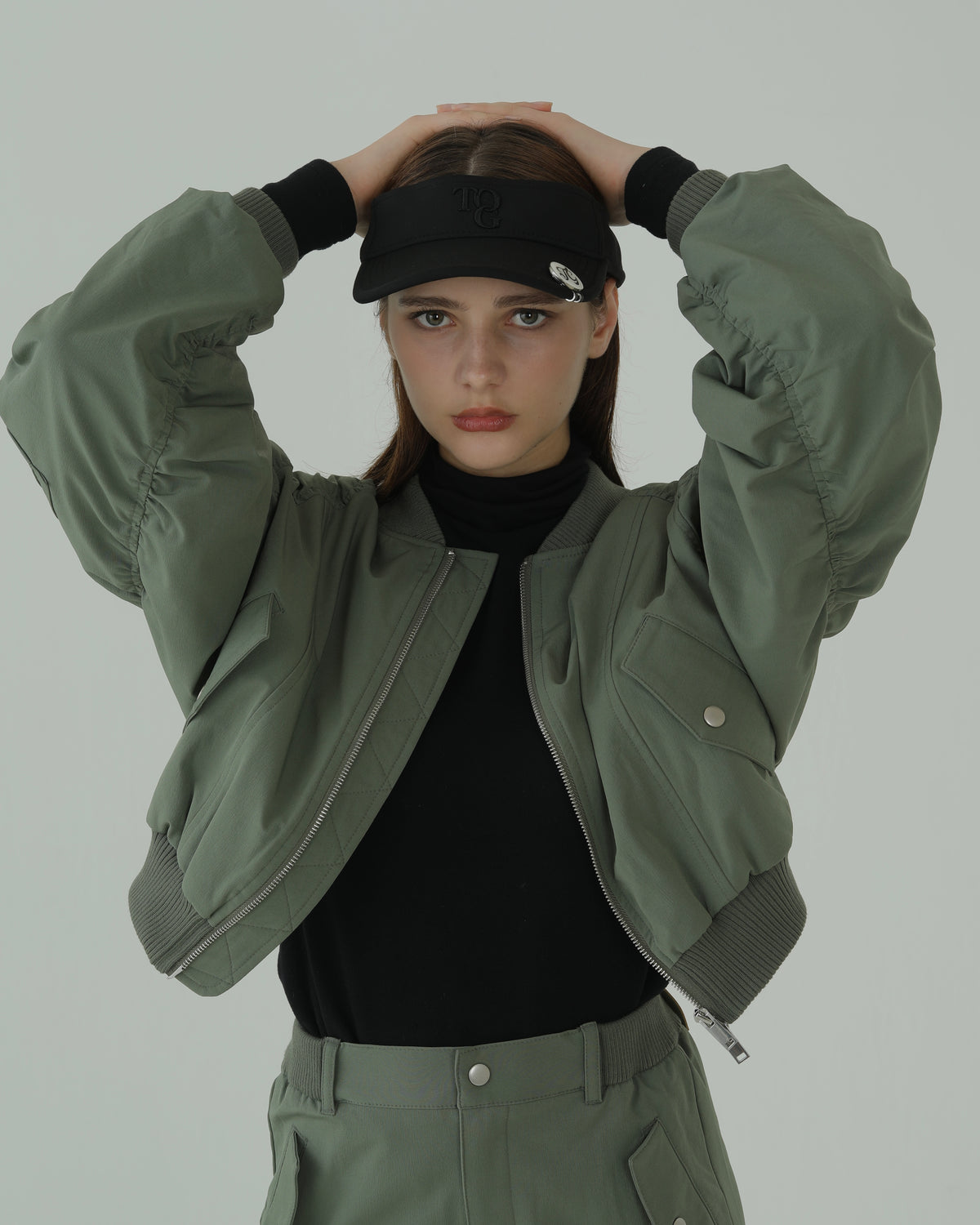 Bise Utility Jacket
 (KHAKI)