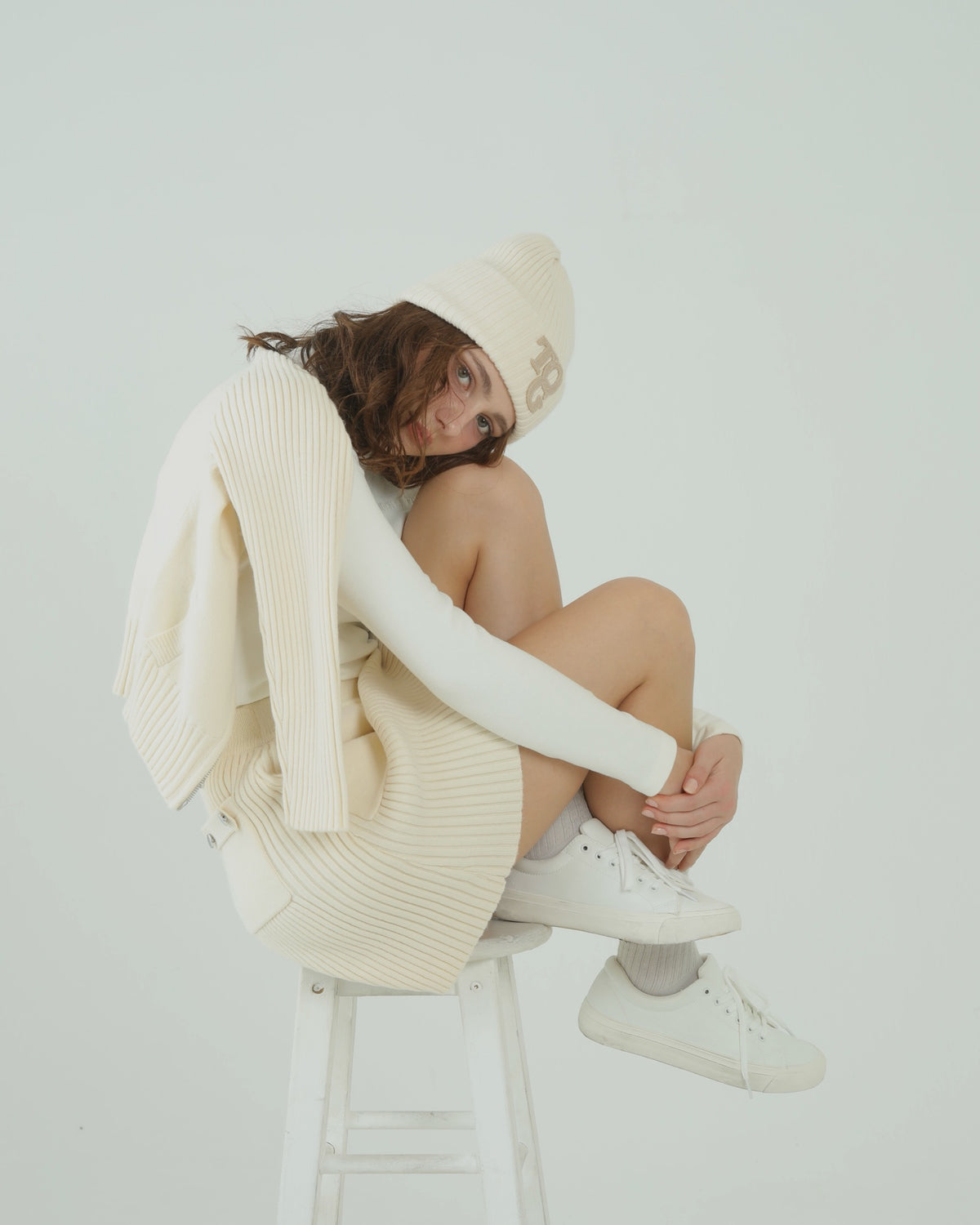 Clarté Knit Jacket
(IVORY)