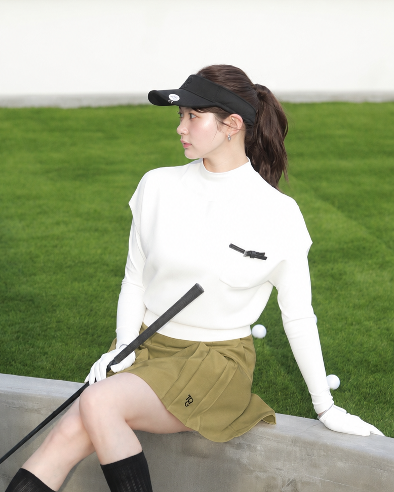 2way layered knit set (WHITE)