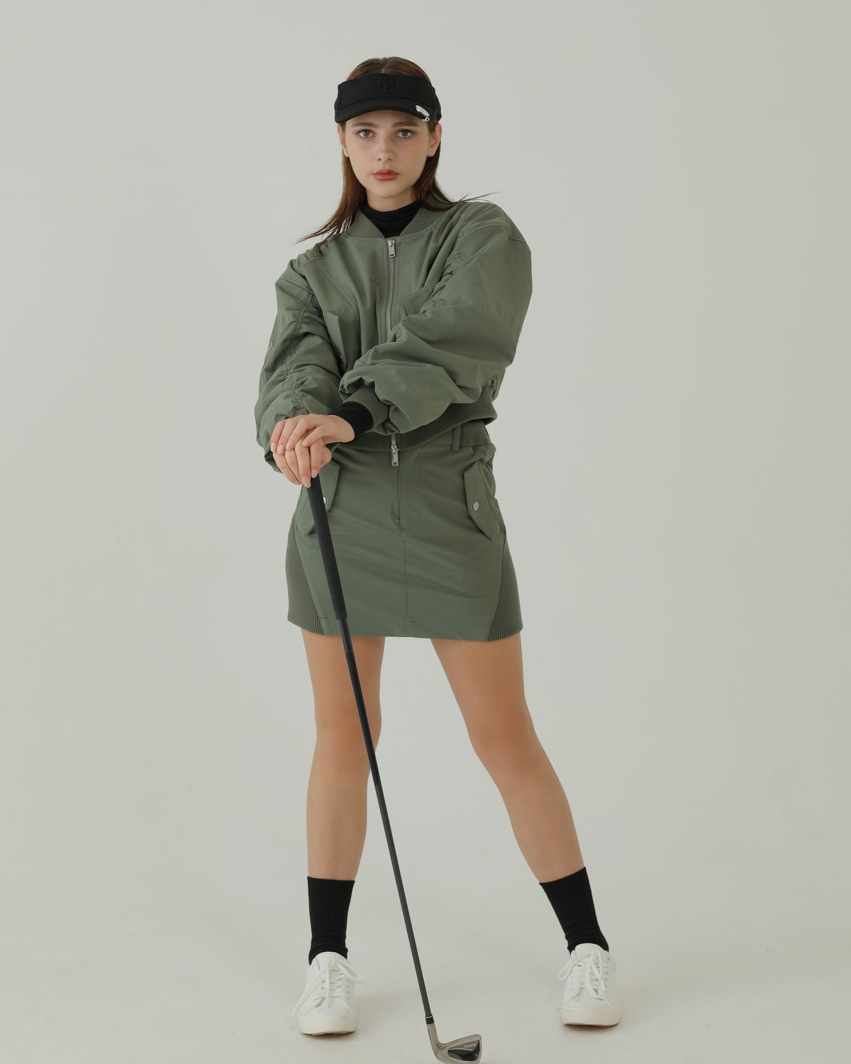 Bise Utility Skirt (KHAKI)
