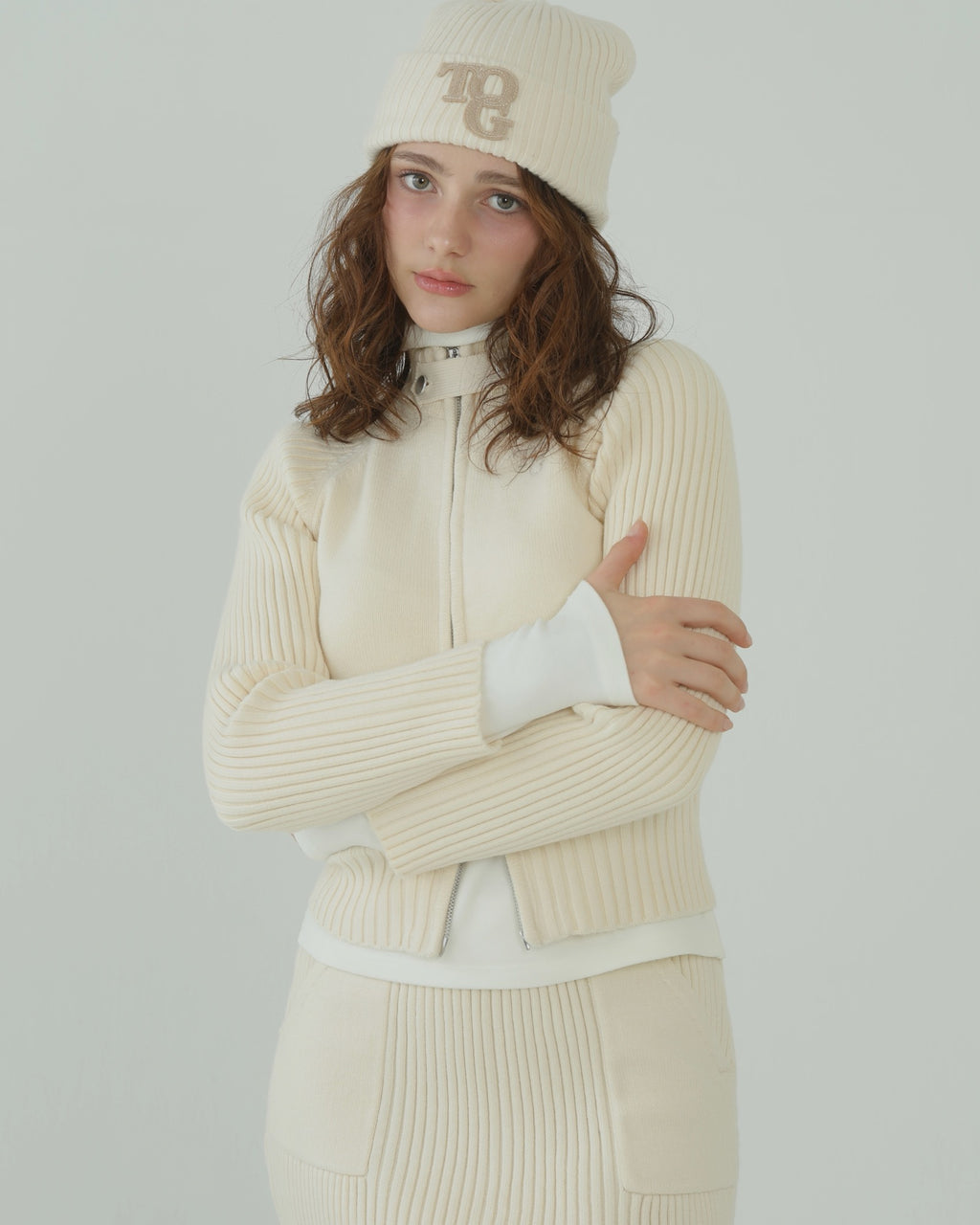 Clarté Knit Jacket
(IVORY)