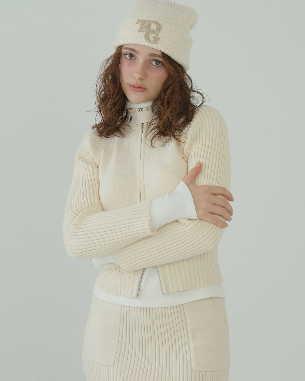 Clarté Knit Jacket
(IVORY)