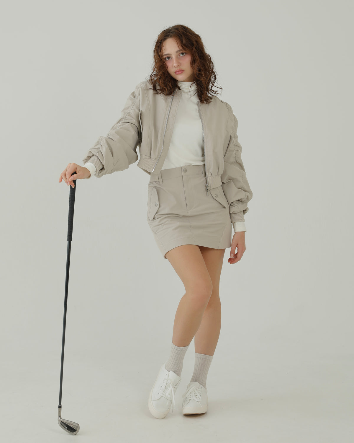 Bise Utility Jacket
(GREIGE)