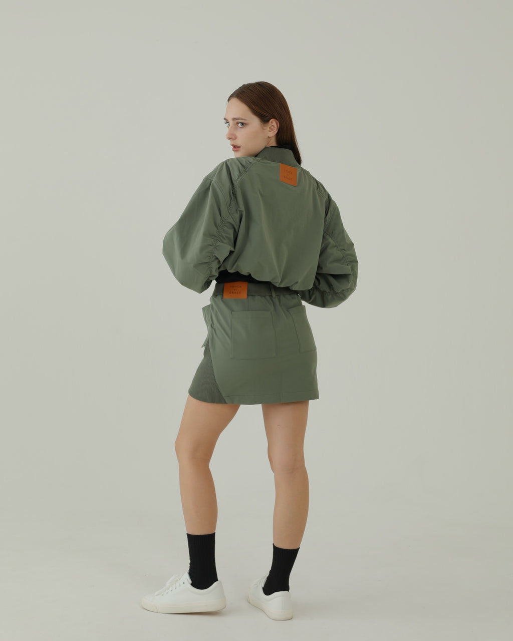 Bise Utility Jacket
 (KHAKI)