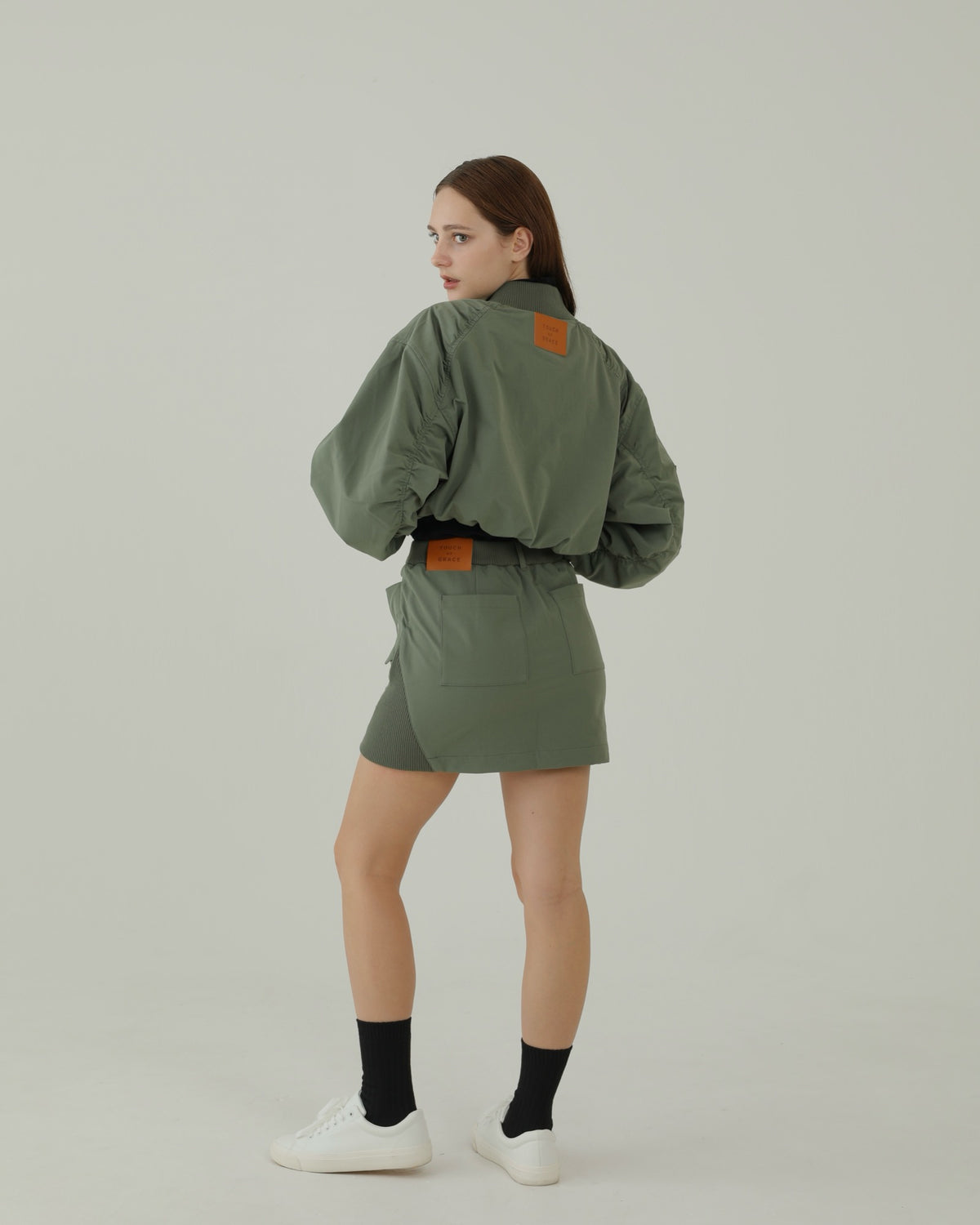 Bise Utility Jacket
 (KHAKI)