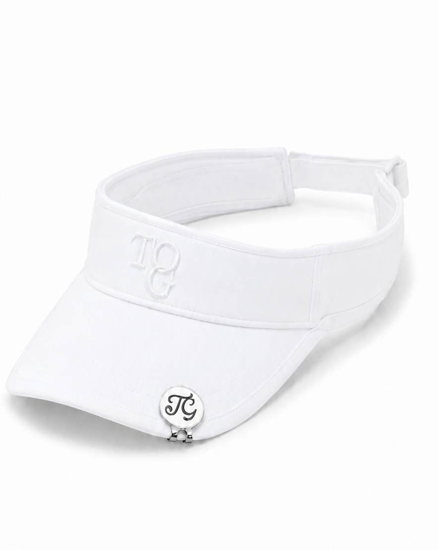 Sunvisor & Marker set (WHITE)