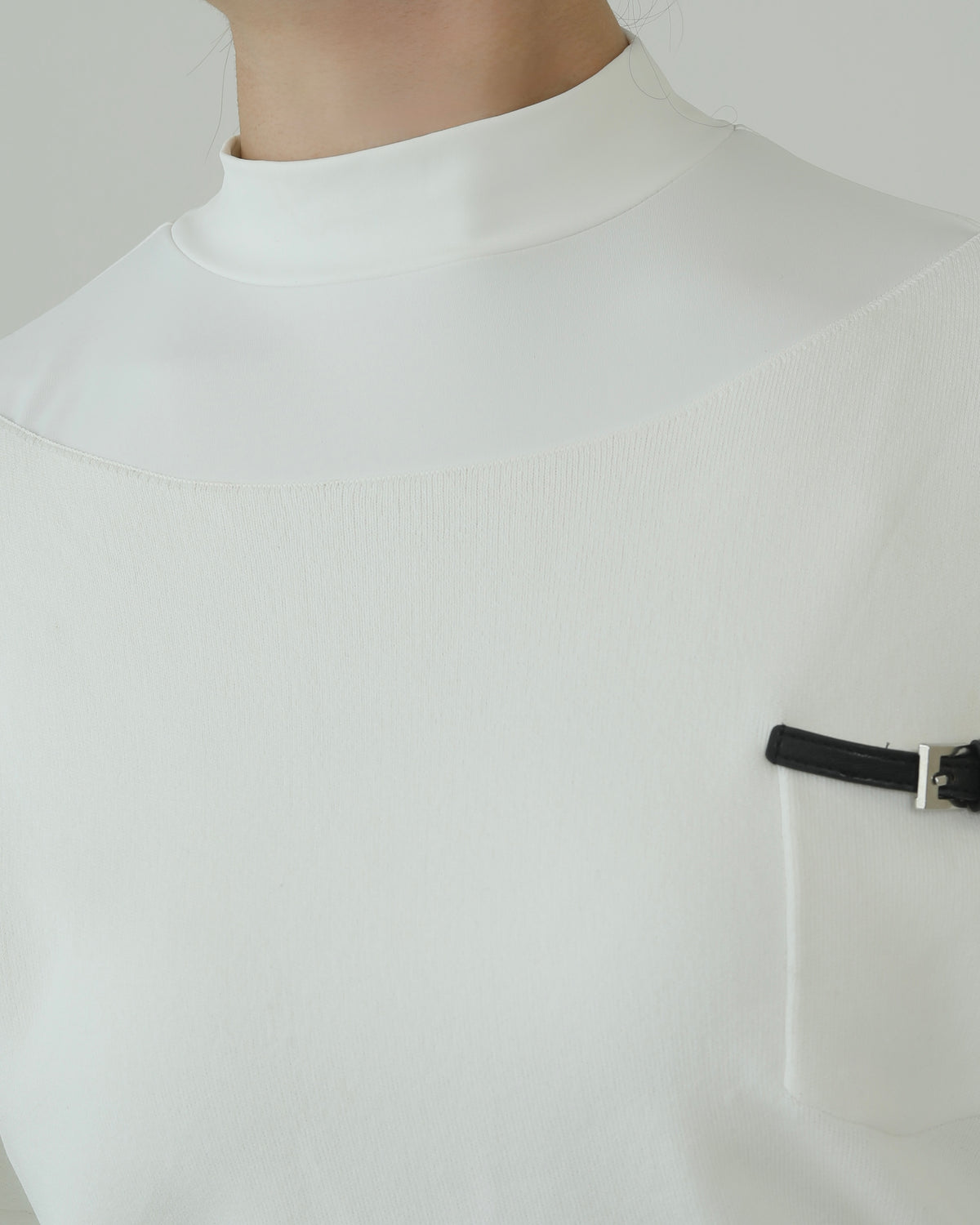 2way layered knit set (WHITE)