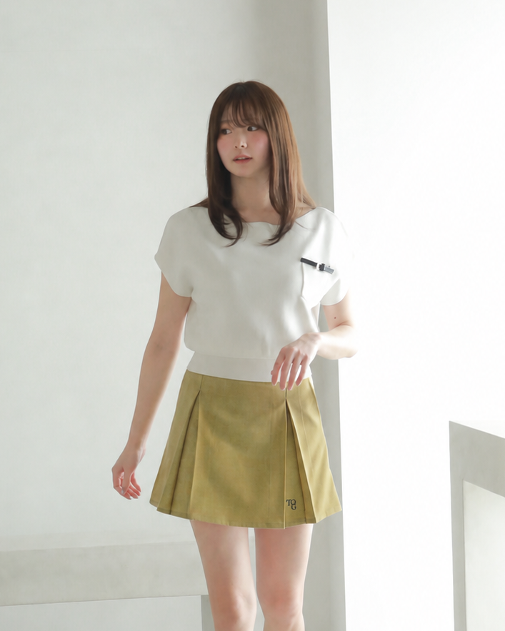 2way layered knit set (WHITE)
