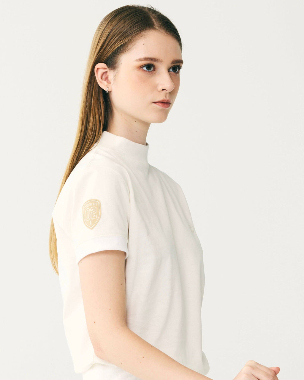 Short Sleeves Mock | OFF WHITE