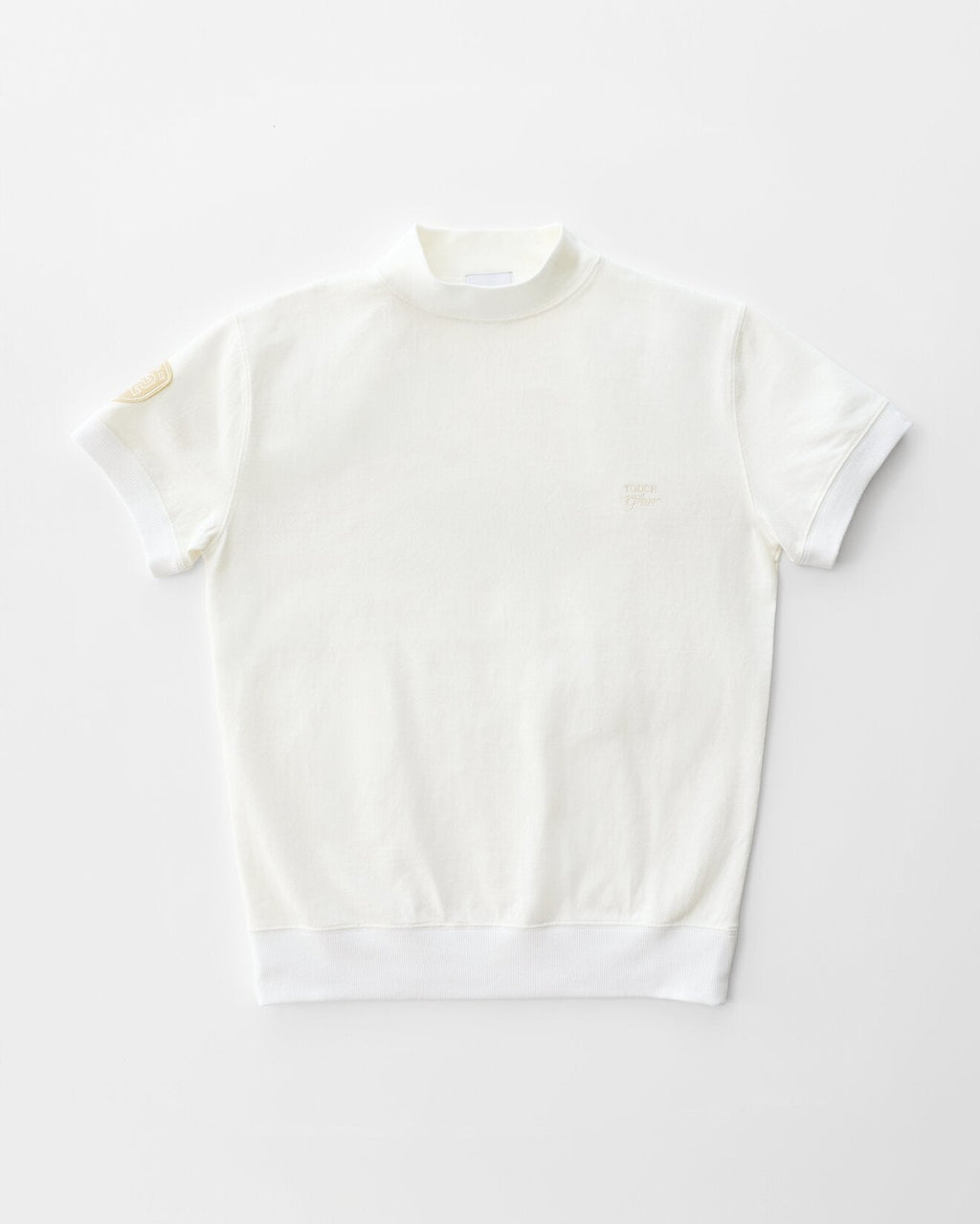 Short Sleeves Mock | OFF WHITE