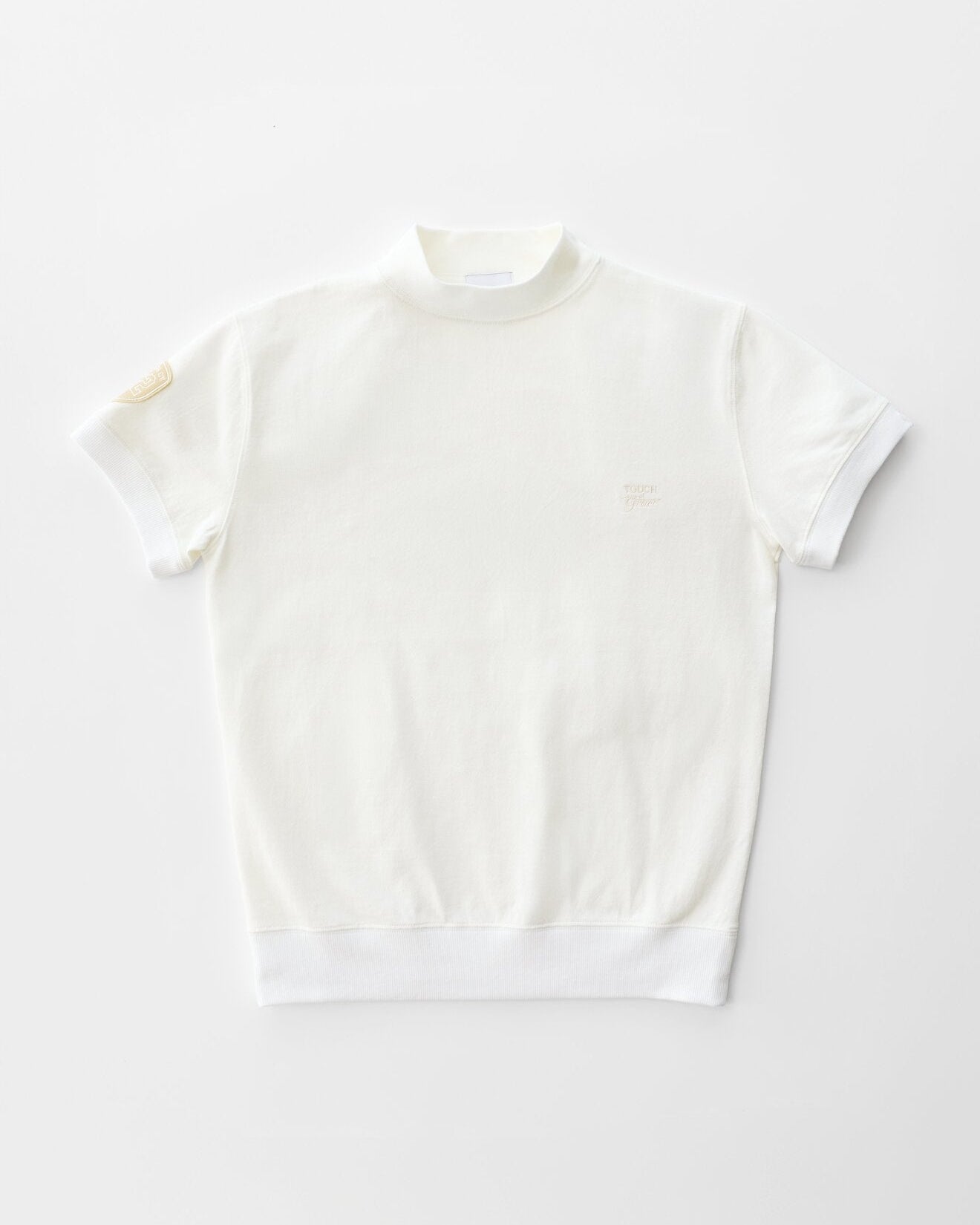 Short Sleeves Mock | OFF WHITE